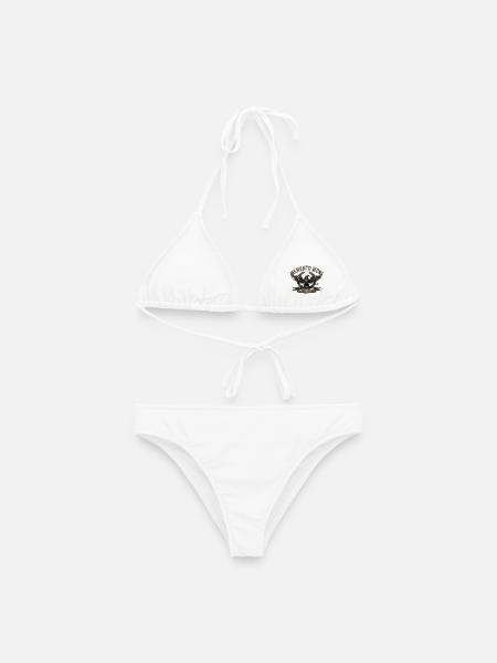 Römer Memento Mori Adler Banner - Frauen Bikini - Weiß