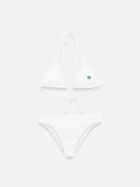 Leipzig liebt dich - Frauen Bikini - Weiß