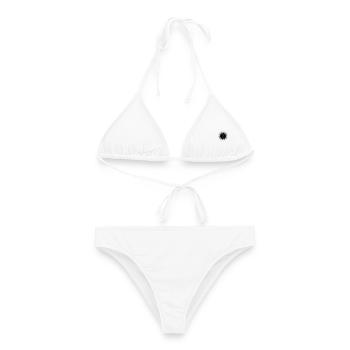 Magic of New Beginnings - Frauen Bikini - Weiß - Vorne - AI Model Female 172 dark (172cm)