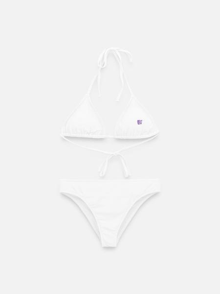 Mom Love Club Design - Frauen Bikini - Weiß