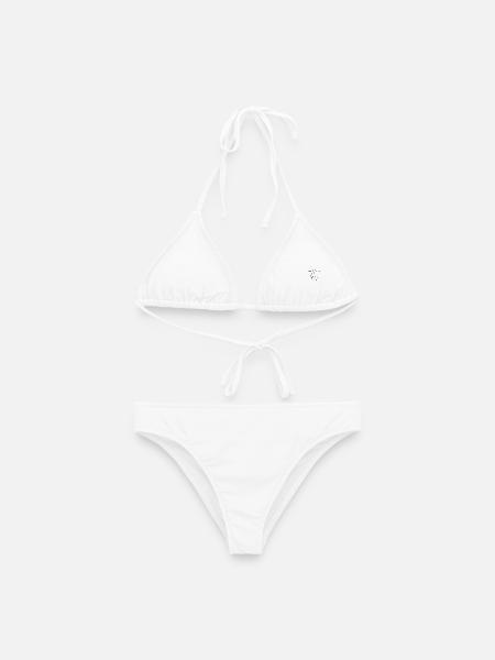 Raupüberfall - Frauen Bikini - Weiß