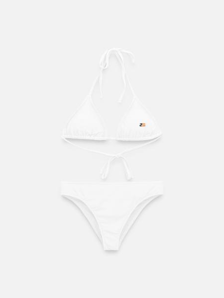 Zehn von Zehn - Komplimente - Frauen Bikini - Weiß