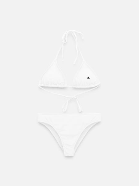 Köln Logo mit dem Kölner Dom - Frauen Bikini - Weiß