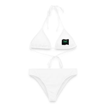 May the Forst be with you! - Women's Bikini - white - Front - AI Model Female 172 dark (172cm)
