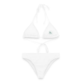 Hiking mother hiker mom aesthetic - Women's Bikini - white - Front - AI Model Female 172 dark (172cm)