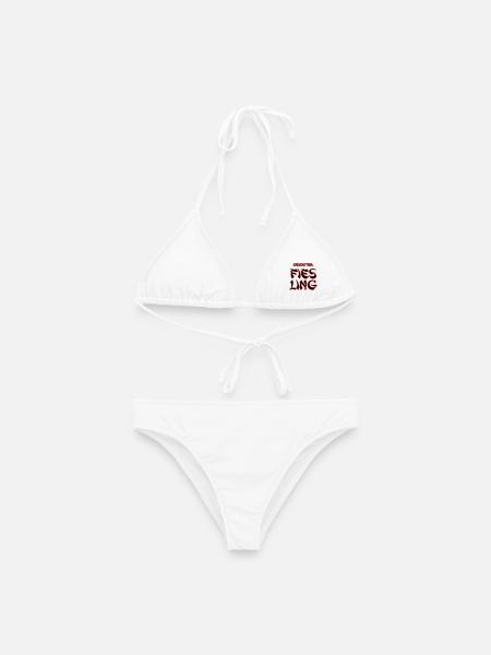 Fies Ling - Frauen Bikini - Weiß