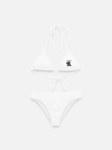 Süßer Schnauzer - Frauen Bikini - Weiß