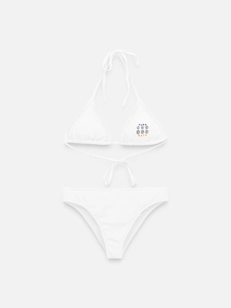 Vacuum Tube Nerd - Women's Bikini - white