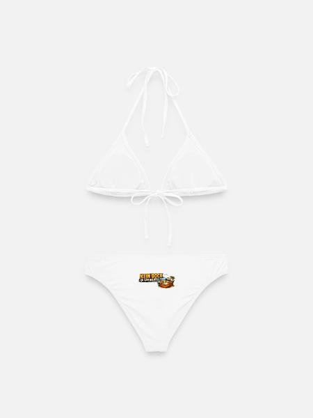 Kein bock zu gar nichts! - Frauen Bikini - Weiß
