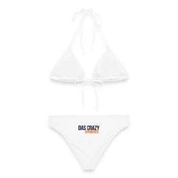 GIUDAN Youth Word 25 Collection THE CRAZY APPROVED - Bikini femme - blanc - Dos - AI Model Female 172 dark (172cm)