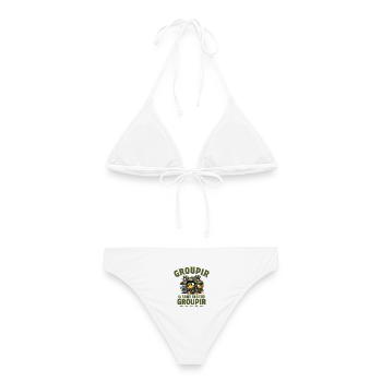 la septième compagnie, Tassin, Pitivier - Bikini femme - blanc - Dos - AI Model Female 172 dark (172cm)