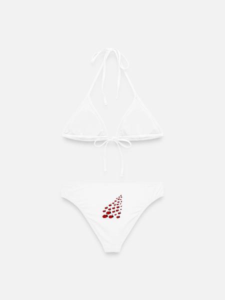 Marienkäfer - Frauen Bikini - Weiß