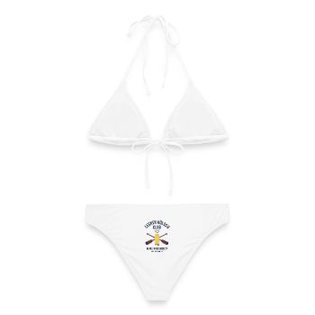 Lecker Kölsch Club Kölle Kölner Bier Brauhaus Köln - Frauen Bikini - Weiß - Hinten - AI Model Female 172 dark (172cm)
