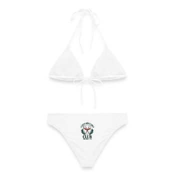 Würstchen Club Bratwurst Grillen JGA Grillmeister - Frauen Bikini - Weiß - Hinten - AI Model Female 172 dark (172cm)