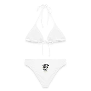 Würstchen Club Bratwurst Grillen JGA Grillmeister - Frauen Bikini - Weiß - Hinten - AI Model Female 172 dark (172cm)