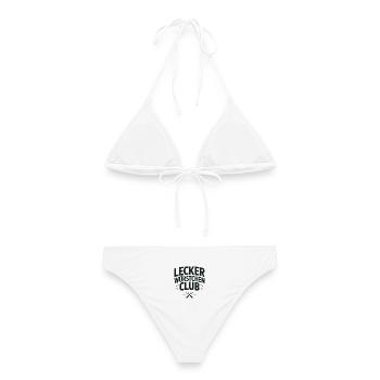 Würstchen Club Bratwurst Grillen JGA Grillmeister - Frauen Bikini - Weiß - Hinten - AI Model Female 172 dark (172cm)