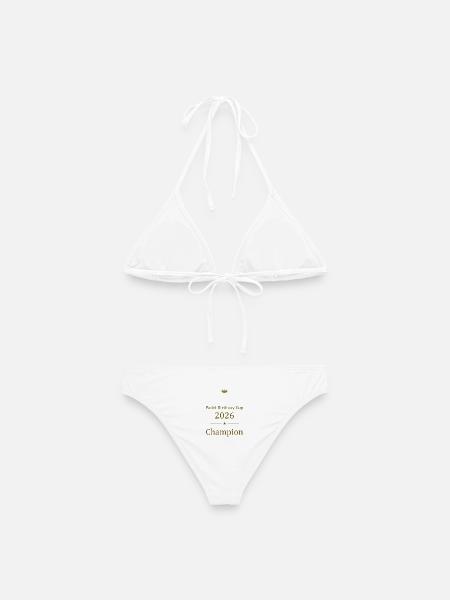 PadelChamp - Frauen Bikini - Weiß