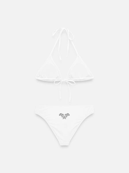 lackierpistole - Frauen Bikini - Weiß