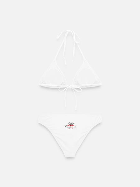 Außergewöhnlich und kompromisslos - Frauen Bikini - Weiß