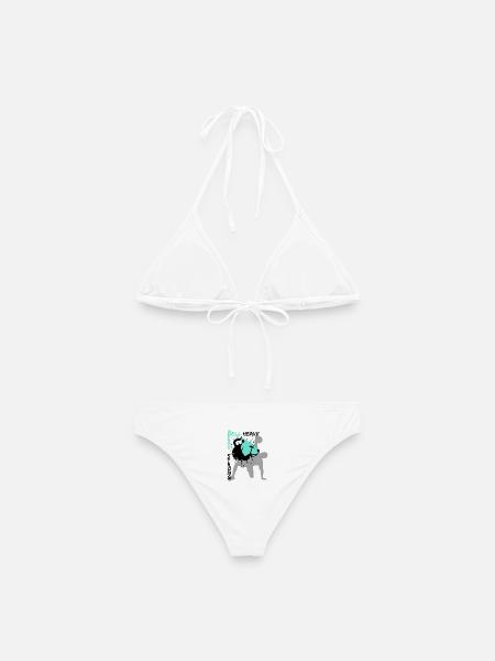Kettlebell Strong - Frauen Bikini - Weiß