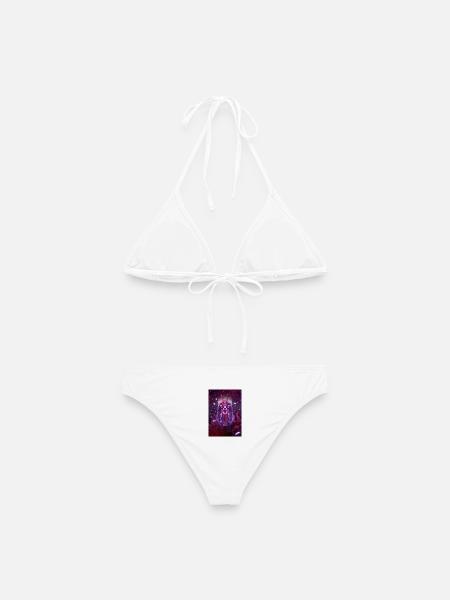 Sternzeichen Löwe - Frauen Bikini - Weiß