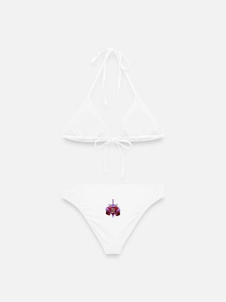 Books Before Boys - Frauen Bikini - Weiß