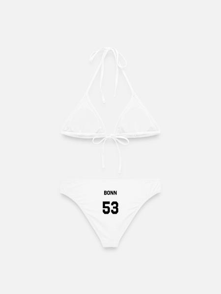 Bonn 53 - Frauen Bikini - Weiß