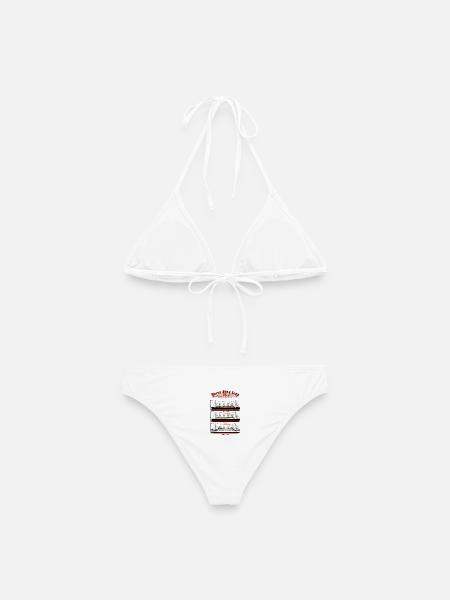 WHITE STAR LINE TITANIC Kreation Louis RUNEMBERG © - Frauen Bikini - Weiß