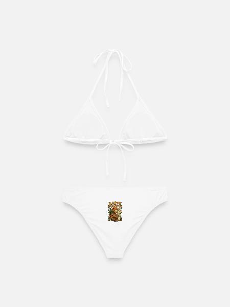 Happy_Halloweenn - Frauen Bikini - Weiß