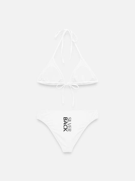 SILVERBACK (Zweizeilig) - Frauen Bikini - Weiß