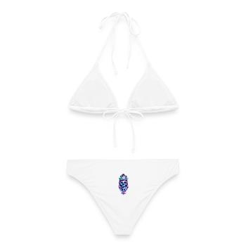 skullptur - Bikini femme - blanc - Dos - AI Model Female 172 dark (172cm)
