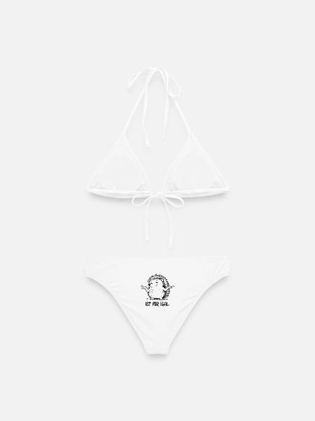 Igel - ist mir igal - Frauen Bikini - Weiß