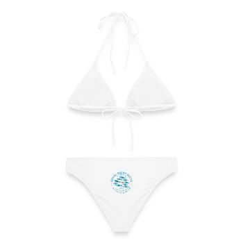 Royal Saint Kitts Diving 2026 - Bikini femme - blanc - Dos - AI Model Female 172 dark (172cm)