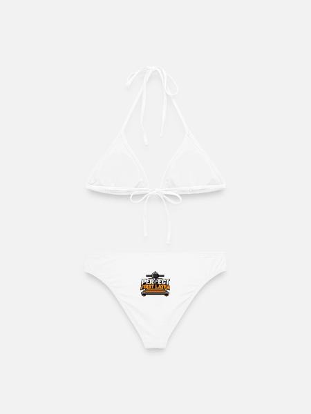 Perfect First Layer – 3D Drucker & First Layer Des - Frauen Bikini - Weiß