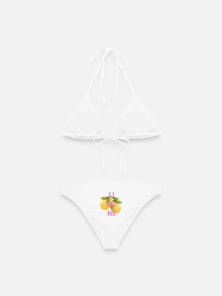 Limone - Frauen Bikini - Weiß