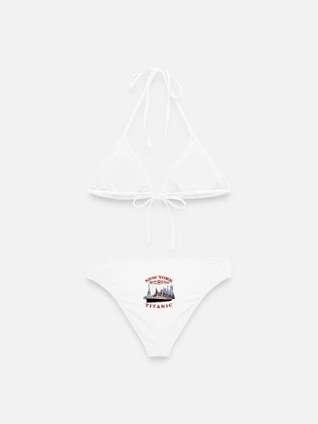 TITANIC NEW YORK 1624 Louis RUNEMBERG © Adagp - Frauen Bikini - Weiß