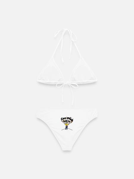 Can Nobody Hear Me - Frauen Bikini - Weiß
