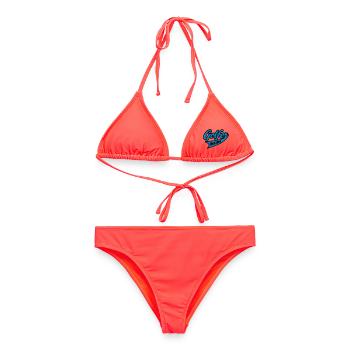 golf - Bikini femme - corail - Devant - AI Model Female 172 dark (172cm)