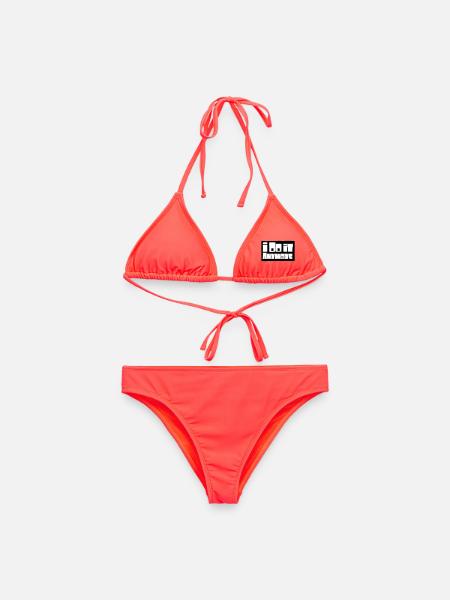 i do it anyways - Frauen Bikini - Korallenrot