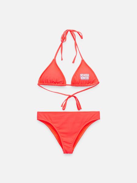 Scheiß_Winter - Frauen Bikini - Korallenrot