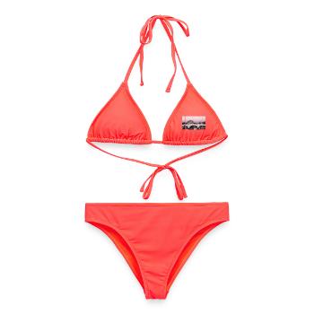Rom Retro Italien Vintage Sonnenuntergang Souvenir - Frauen Bikini - Korallenrot - Vorne - AI Model Female 172 dark (172cm)