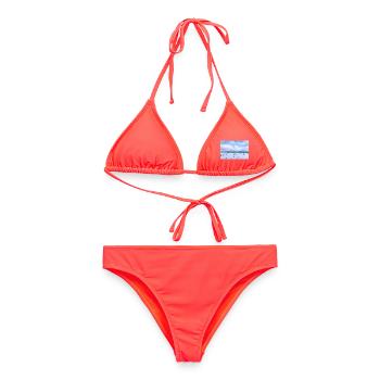Iceland Winter Wonderland - Frauen Bikini - Korallenrot - Vorne - AI Model Female 172 dark (172cm)