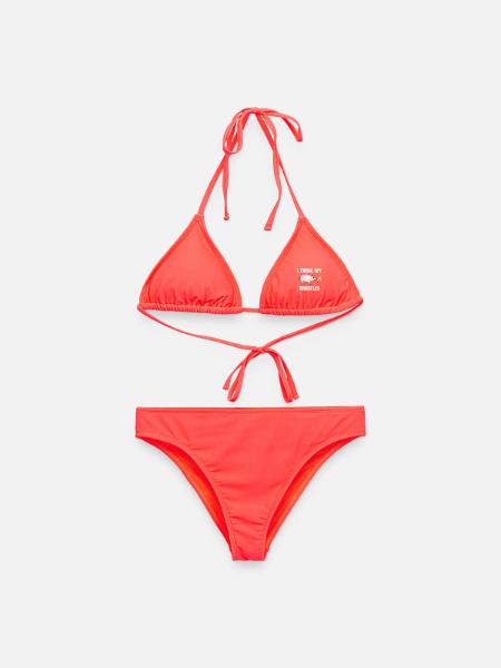 I think my pig whistles - Women's Bikini - coral