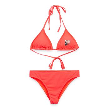 Birthday Ninja Squad Compleanno Lustig - Frauen Bikini - Korallenrot - Vorne - AI Model Female 172 dark (172cm)
