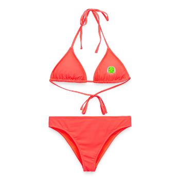 I'm So Proud Of You Herzlich Ermutigend Spruch - Frauen Bikini - Korallenrot - Vorne - AI Model Female 172 dark (172cm)