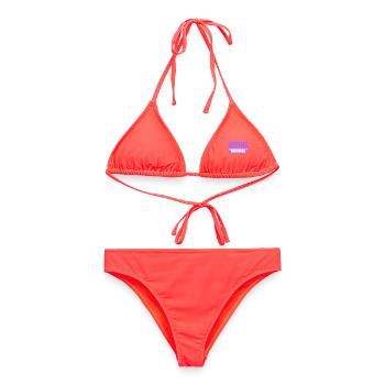 Définir le graphique sarcastique drôle normal - Bikini femme - corail - Devant - AI Model Female 172 dark (172cm)