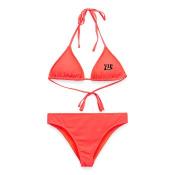 VIP Member - Very Important Person Club Party - Women's Bikini - coral - Front - AI Model Female 172 dark (172cm)