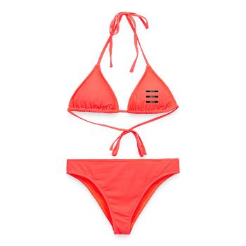 Loving Is Easy Inspirierend Romantisch Spruch Logo - Frauen Bikini - Korallenrot - Vorne - AI Model Female 172 dark (172cm)