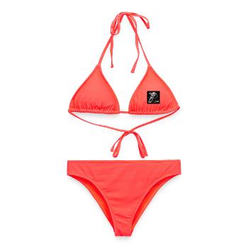 Yeti vs Bigfoot - Women's Bikini - coral - Front - AI Model Female 172 dark (172cm)