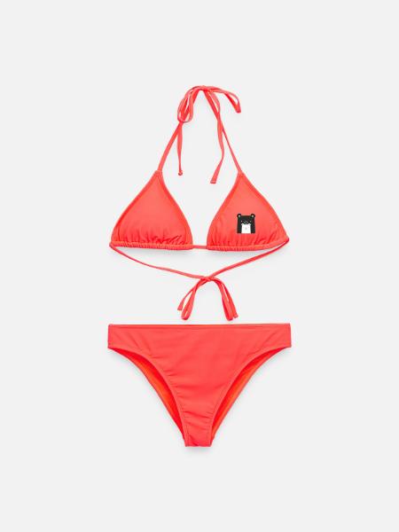 Bären Bär Eisbär Braunbär I Geschenkidee - Frauen Bikini - Korallenrot